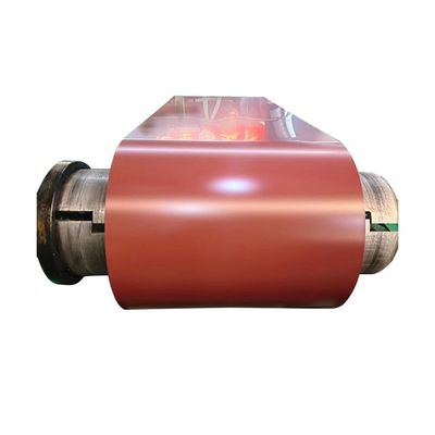 खरीदें ईंट लाल 0.18 0.25 0.32x1000 रंग पीपीजी कॉइल टी प्रकार की छत शीट के लिए इस्तेमाल किया ऑनलाइन निर्माण