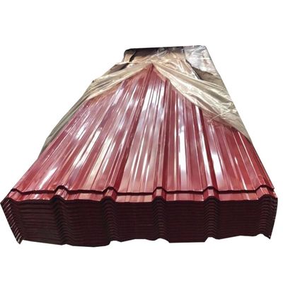 खरीदें सीजीसीसी तैयार की गई रूफिंग शीट 22 गेज कलर कोटेड रूफिंग शीट्स online manufacture
