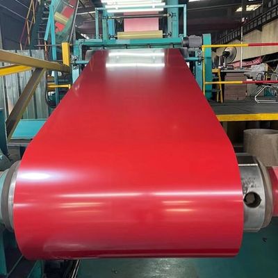 खरीदें PPGI तैयार जस्ती स्टील का तार लाल सफेद हरा रंग Ral 9002 9003 online manufacture