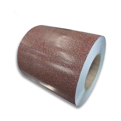 जिंक कोटिंग Z30-Z275GSM रंग लेपित स्टील कॉइल झुर्रियों की सतह