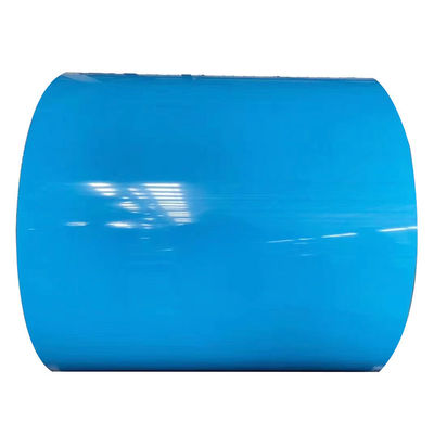चौड़ाई 25-1500 मिमी ASTM A755/CGCC/EN 10346 मानक के साथ रंग लेपित कॉइल