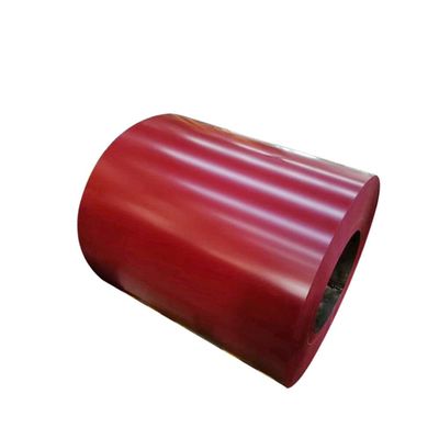 Dx51d Dx52d प्रीपेंटेड स्टील कलर कोटेड कॉइल PPGI 0.12mm-2mm