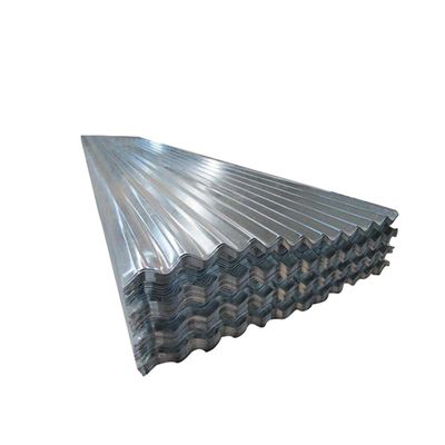 Sgcc नालीदार स्टील रूफिंग शीट Z30 - 275g/m2 जिंक कोटिंग