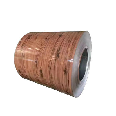 ASTM A755 लकड़ी के अनाज पूर्व चित्रित स्टील कॉइल का उपयोग आंतरिक सजावट दीवार के लिए किया जाता है