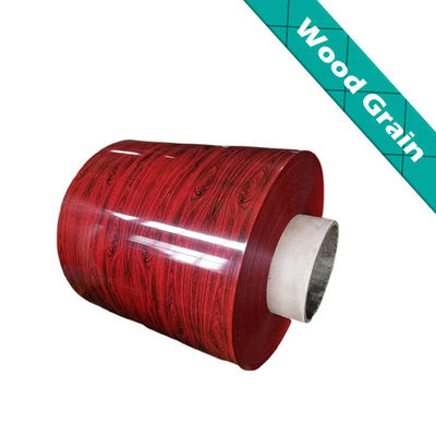 3003 लकड़ी अनाज एल्यूमीनियम कॉइल रसोई कैबिनेट पैनल के लिए लकड़ी एल्यूमीनियम शीट