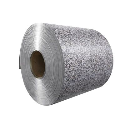 इमारतों के लिए PVDF लेपित हल्के वजन का पत्थर पैटर्न एल्यूमीनियम कुंडल